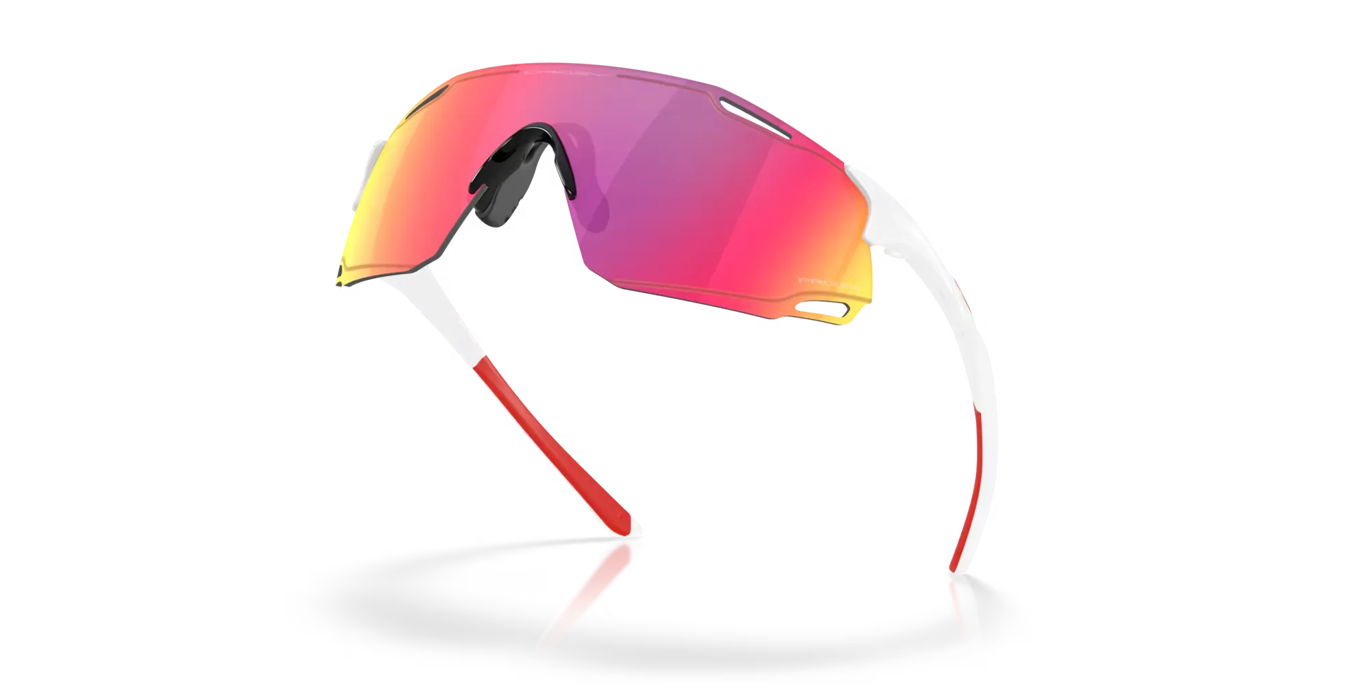 Oakley Cybr Dyno Sunglasses Polished White/Prizm