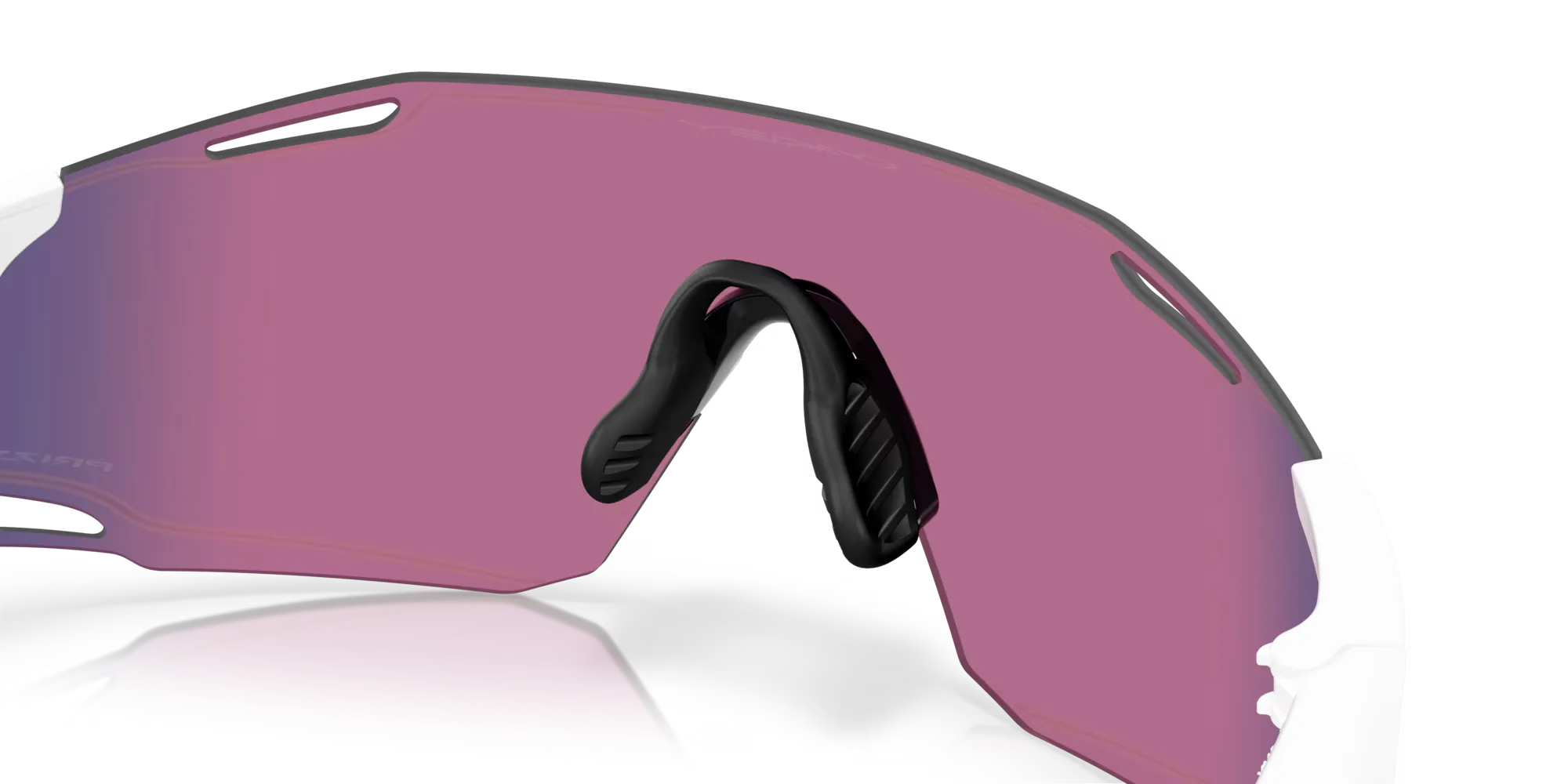 Oakley Cybr Dyno Sunglasses Polished White/Prizm