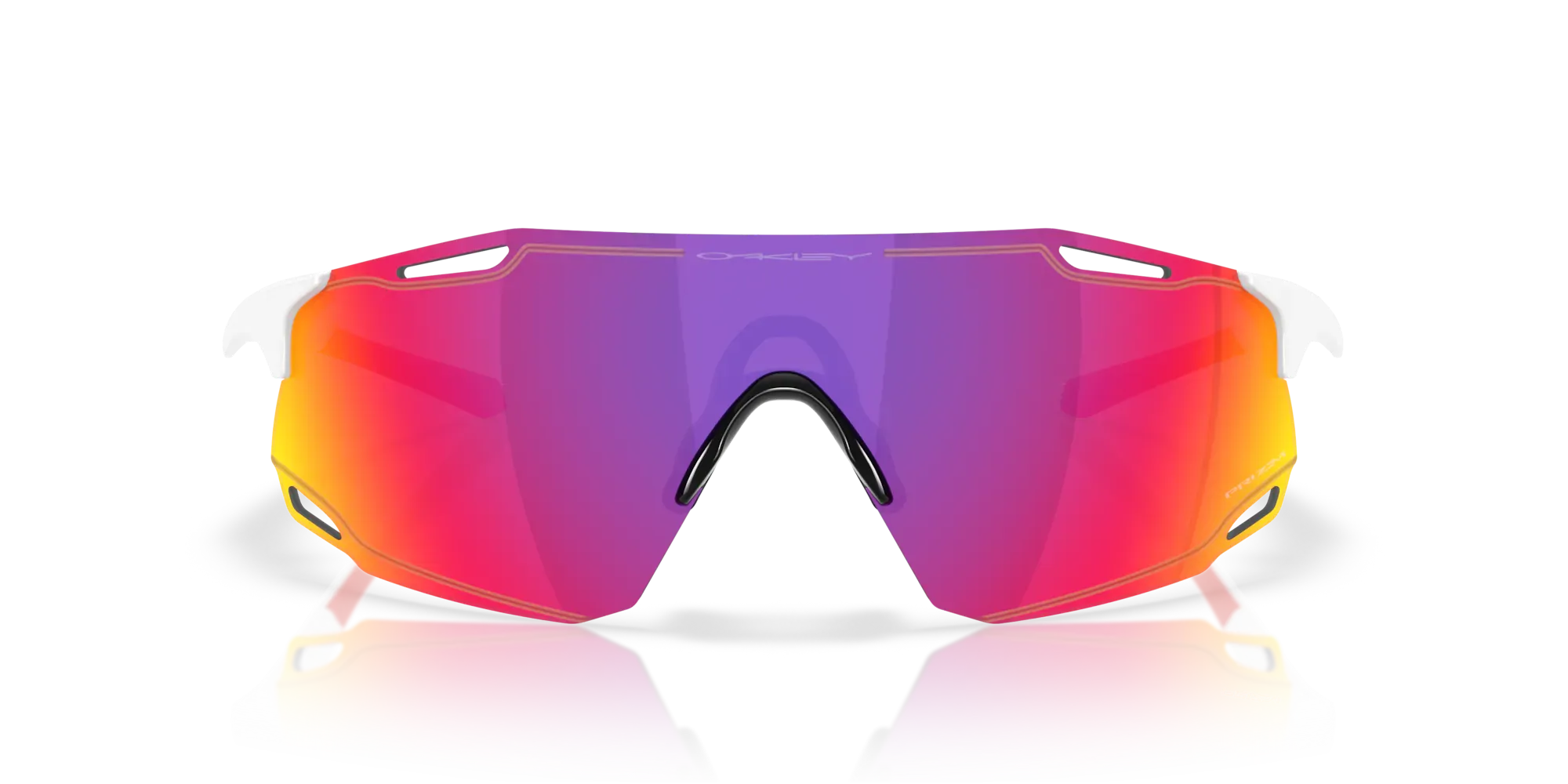 Oakley Cybr Dyno Sunglasses Polished White/Prizm