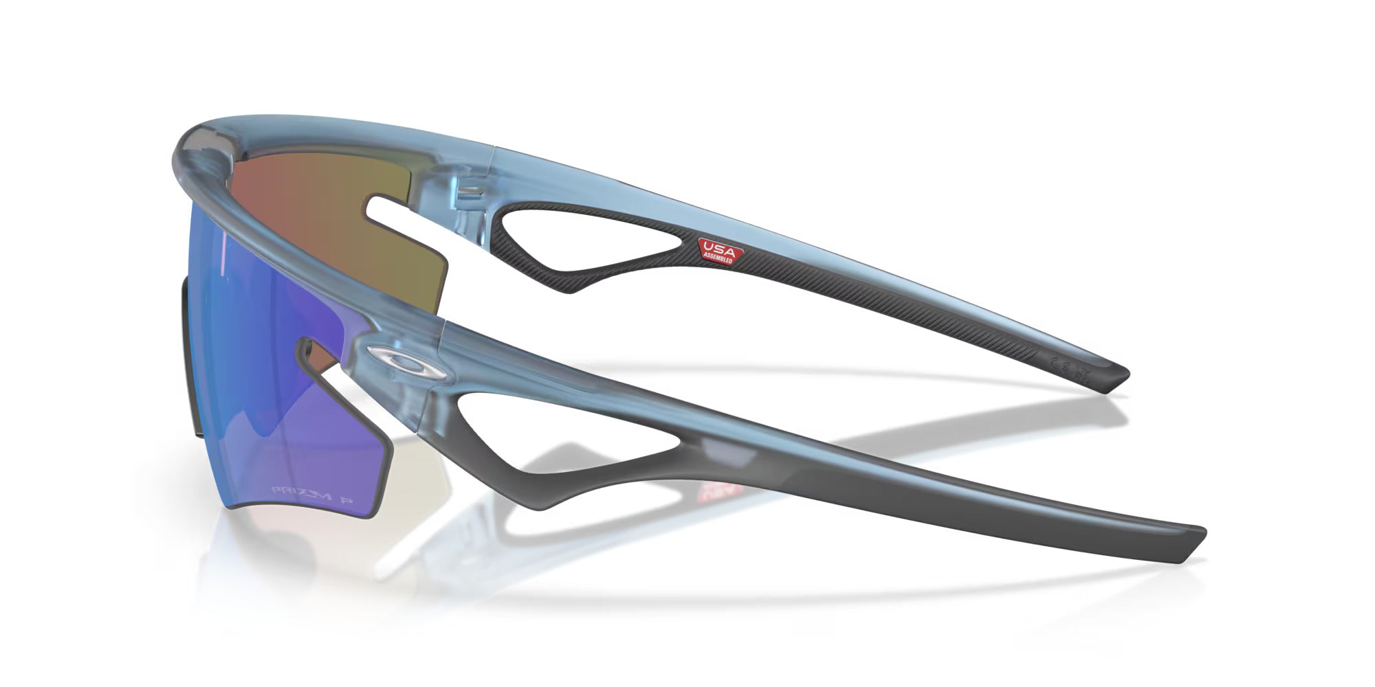 OAKLEY SPHAERA SLASH Matt Transparent Stonewash w/Prizm Sapphire Polarized