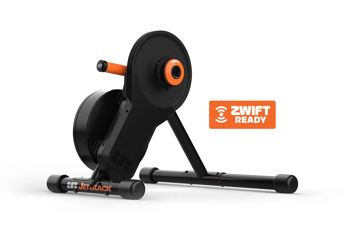Jetblack Victory Smart Trainer with Zwift Cog & Click