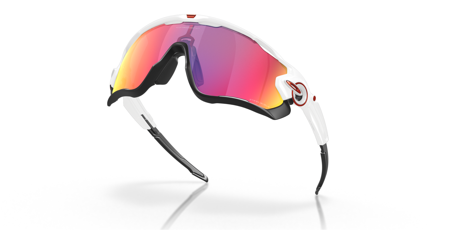 OAKLEY JAWBREAKER Polished White Prizm Road – Cyclezone Mooloolaba