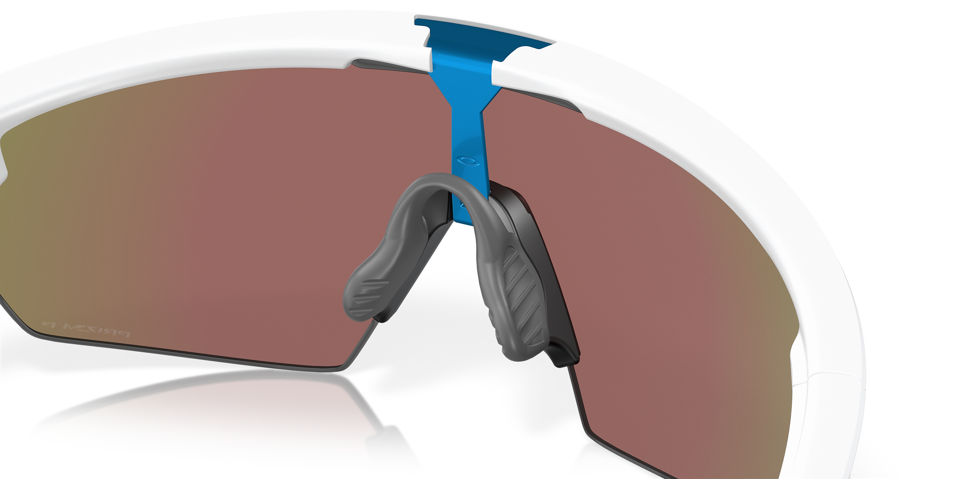 OAKLEY SPHAERA Matte White Prizm Sapphire Polarised
