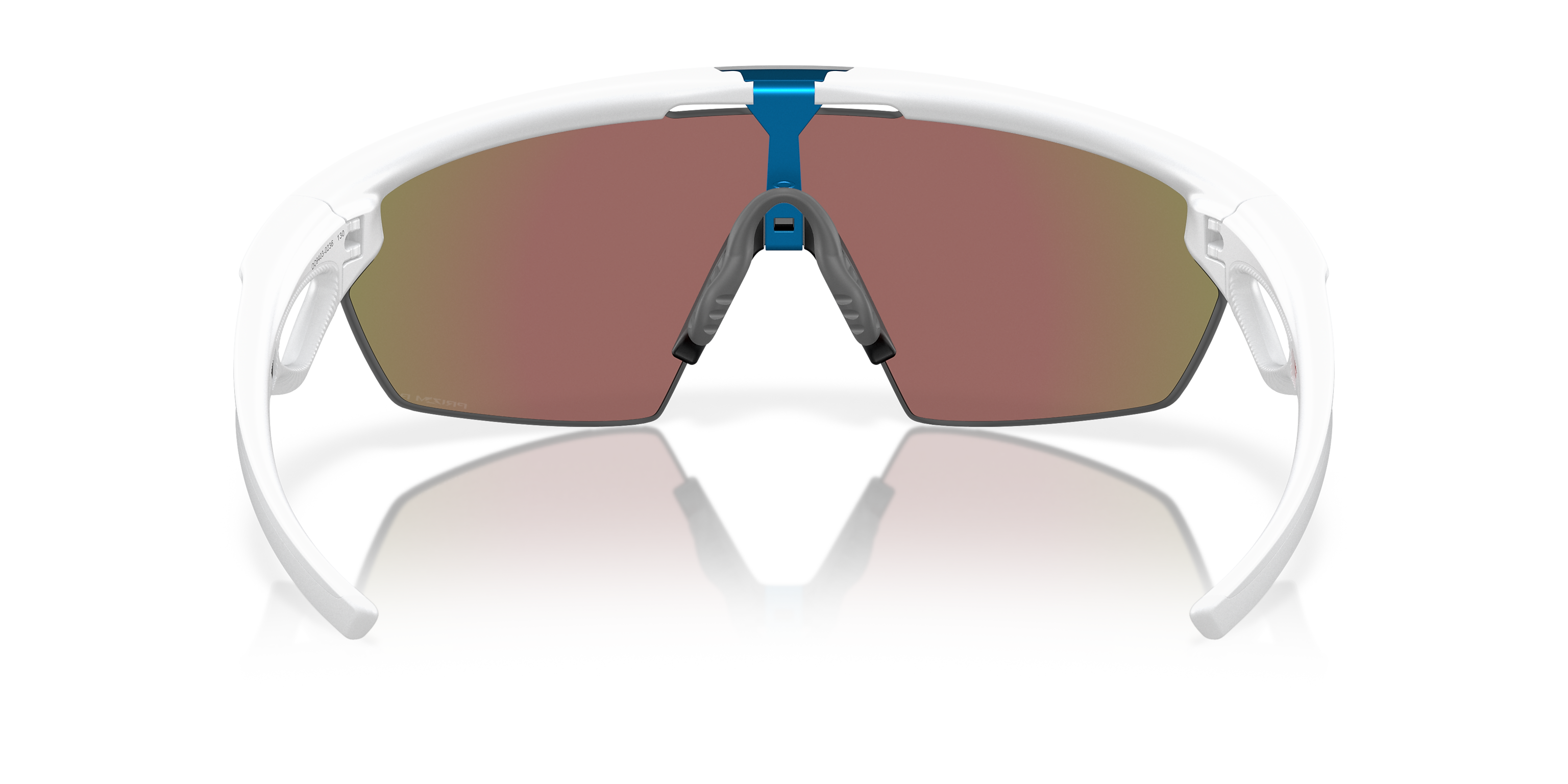 OAKLEY SPHAERA Matte White Prizm Sapphire Polarised