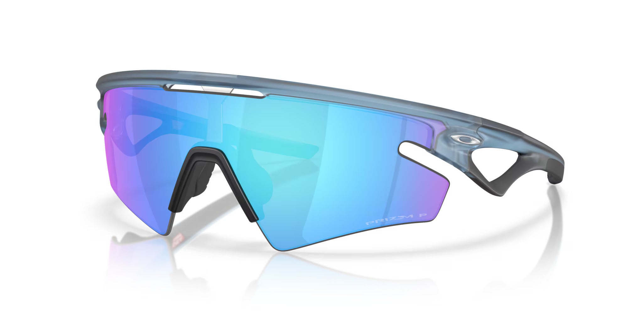 OAKLEY SPHAERA SLASH Matt Transparent Stonewash w/Prizm Sapphire Polarized