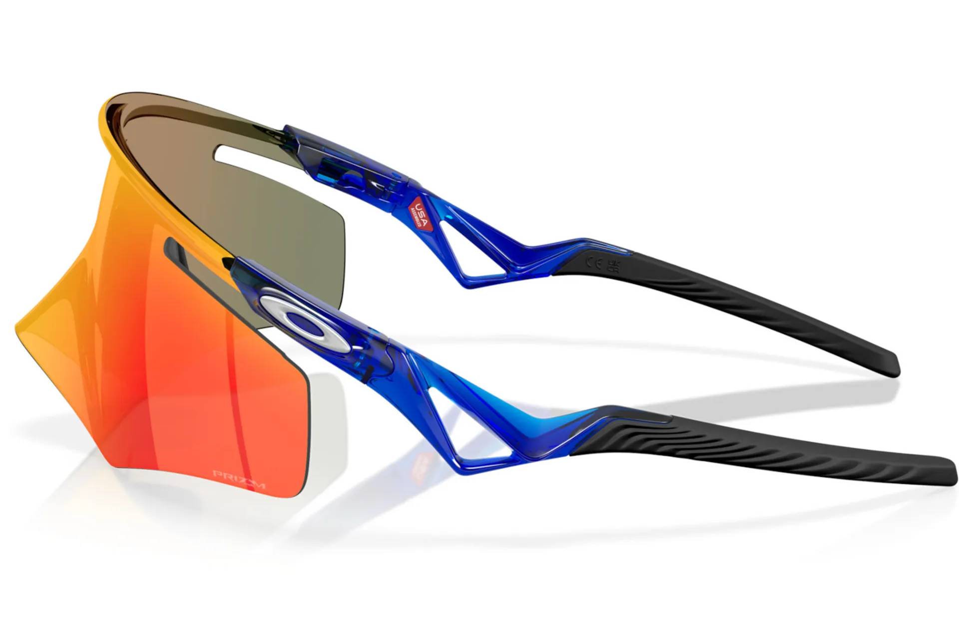 Oakley Qntm Kato Crystal Blue with Prizm Ruby Lens Oakley Qntm Kato Crystal Blue with Prizm Ruby Lens