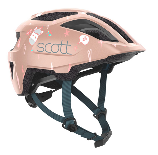 SCOTT Spunto Kids Helmet with inbuilt rear flashing light