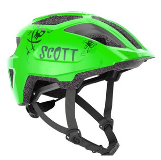 SCOTT Spunto Kids Helmet with inbuilt rear flashing light