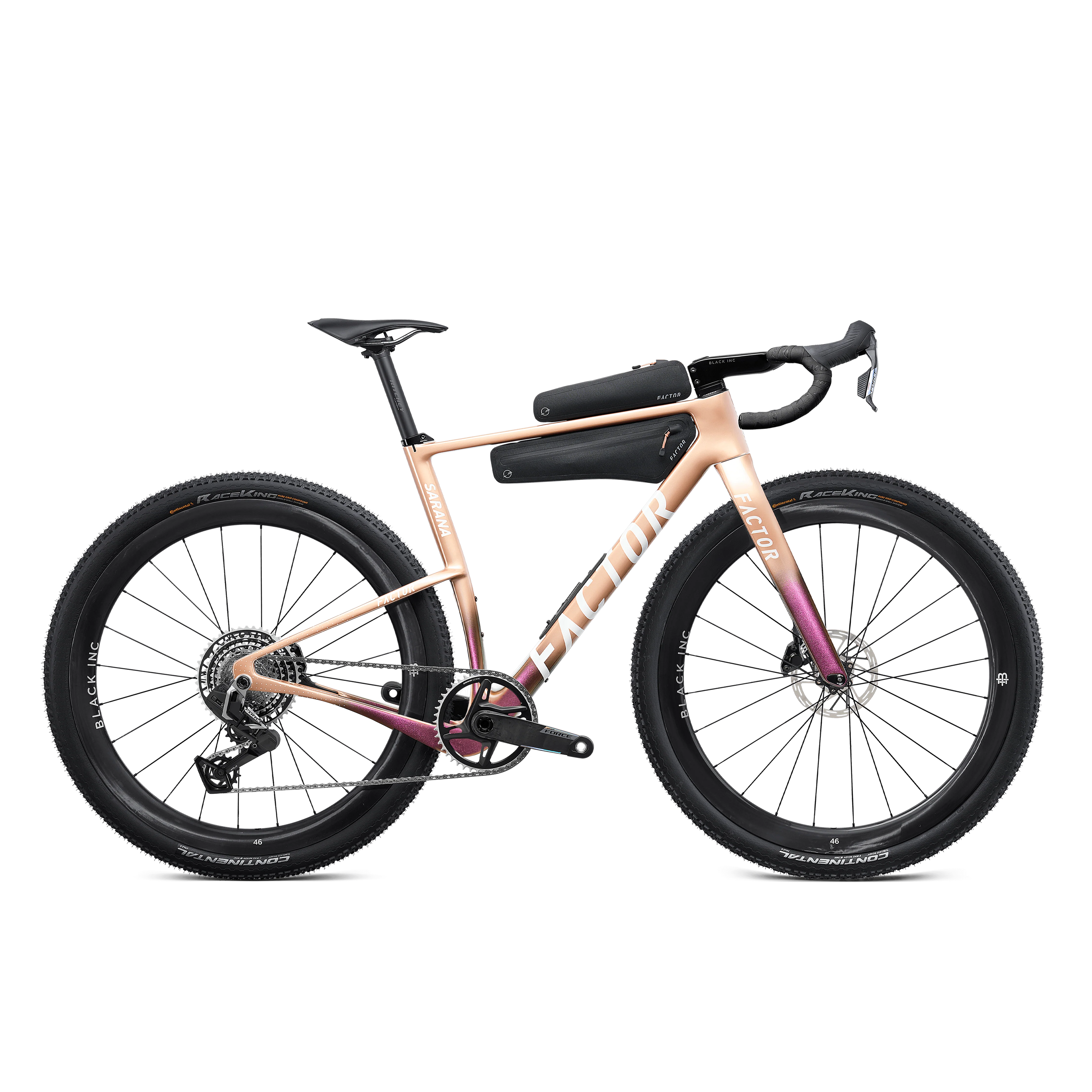 Factor Sarana Front Suspension - SRAM Force XPLR - Cyan Blue