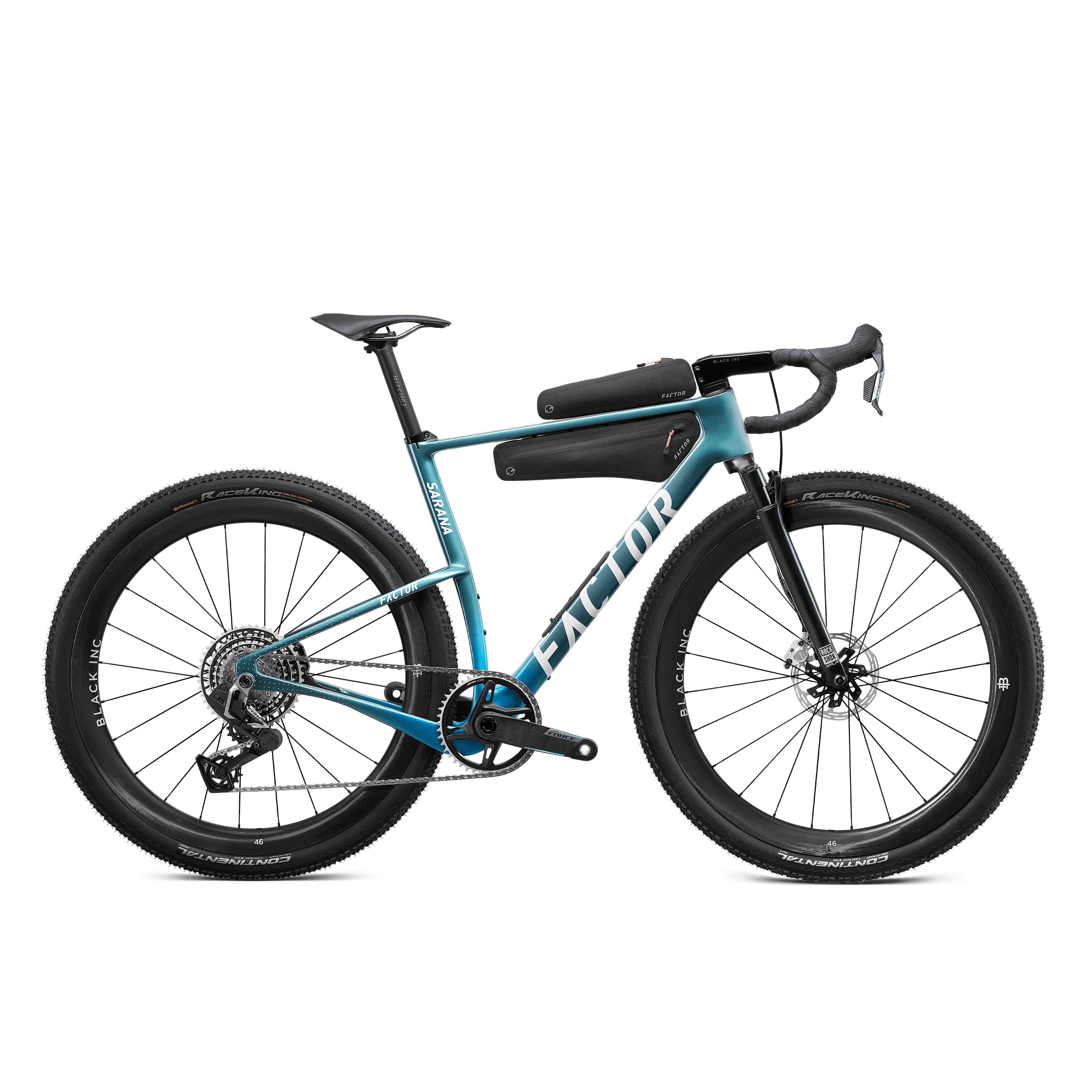Factor Sarana Front Suspension - SRAM Force XPLR - Cyan Blue