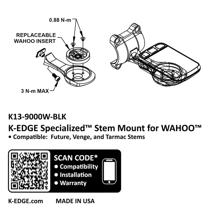 K-EDGE Wahoo Specialized Future Mount